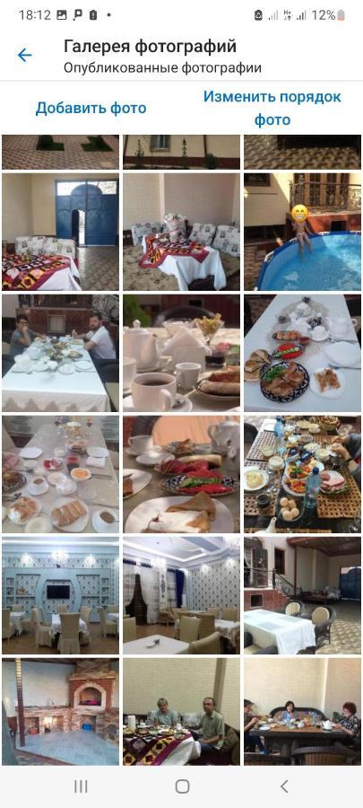 Uyut Inn Hotel Samarkand Bagian luar foto