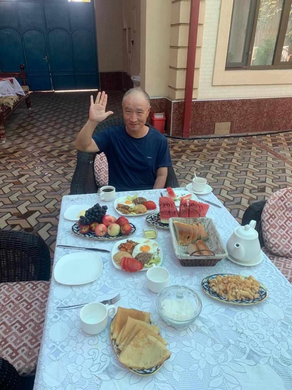 Uyut Inn Hotel Samarkand Bagian luar foto